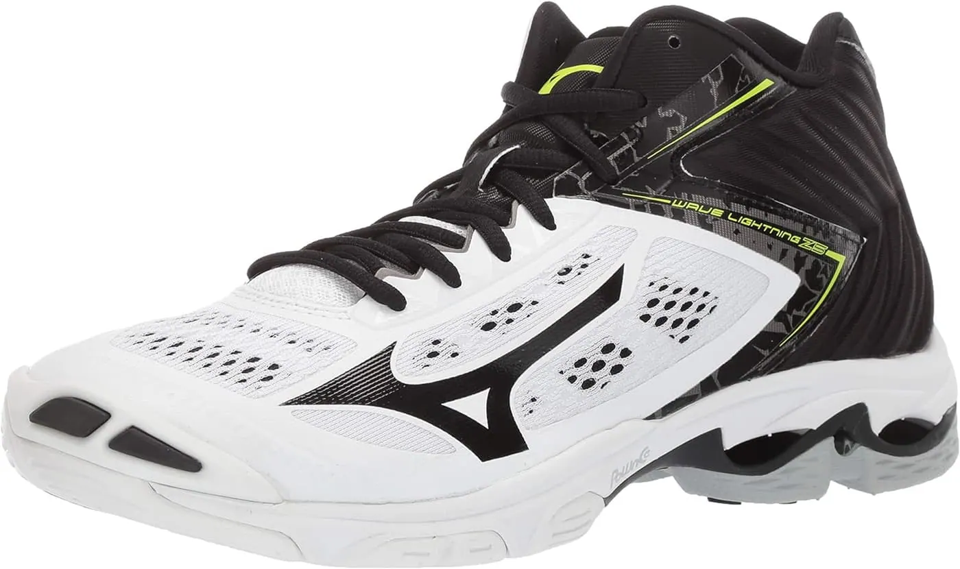 Mizuno Men's Wave Lightning Z5 Mid Volleyball Shoe White/Black : Amazon.ca: Clothing, Shoes & Accessories